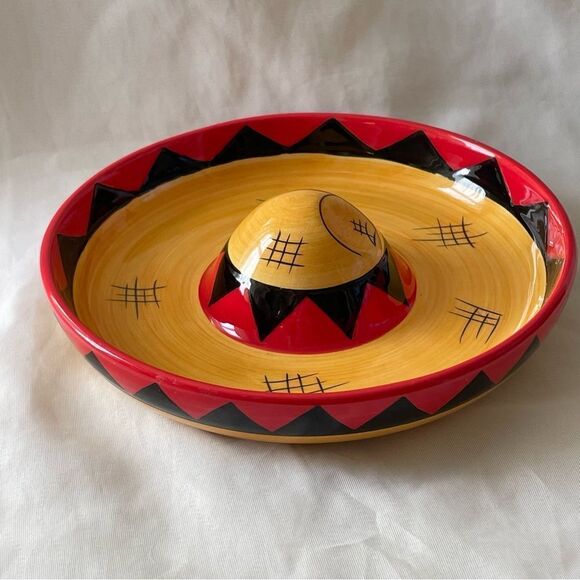 Clay art sombrero dip dish - Picture 4 of 11